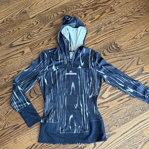 Adidas by Stella McCartney Black and White Athletic Hoodie